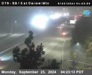 NB 15 at Carmel Mountain Rd.