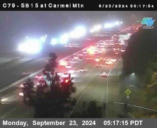 NB 15 at Carmel Mountain Rd.