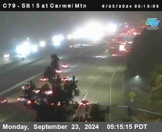 NB 15 at Carmel Mountain Rd.