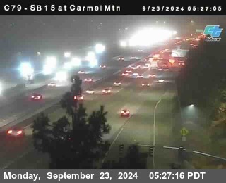 NB 15 at Carmel Mountain Rd.