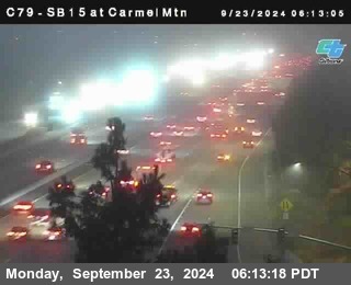 NB 15 at Carmel Mountain Rd.