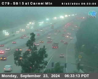 NB 15 at Carmel Mountain Rd.