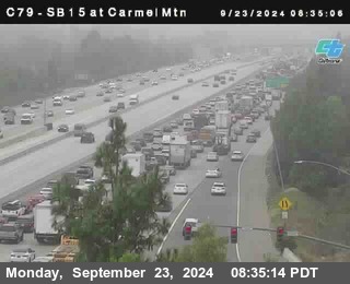 NB 15 at Carmel Mountain Rd.