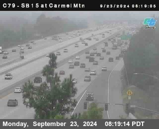 NB 15 at Carmel Mountain Rd.