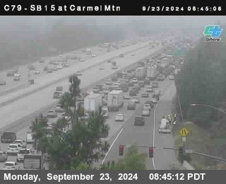 NB 15 at Carmel Mountain Rd.