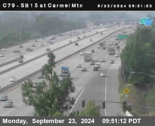 NB 15 at Carmel Mountain Rd.