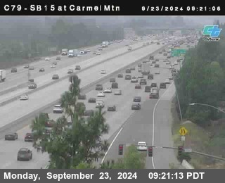 NB 15 at Carmel Mountain Rd.