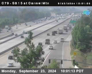 NB 15 at Carmel Mountain Rd.