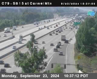 NB 15 at Carmel Mountain Rd.