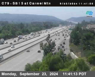 NB 15 at Carmel Mountain Rd.