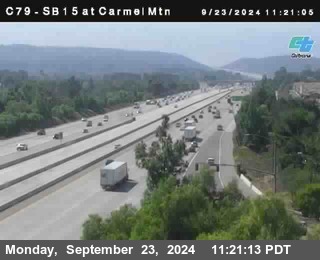 NB 15 at Carmel Mountain Rd.