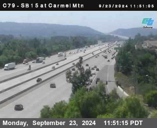 NB 15 at Carmel Mountain Rd.