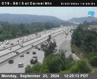 NB 15 at Carmel Mountain Rd.