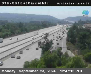 NB 15 at Carmel Mountain Rd.