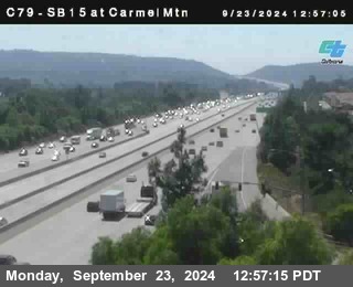 NB 15 at Carmel Mountain Rd.