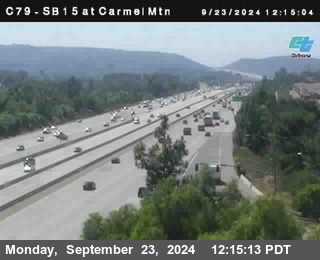 NB 15 at Carmel Mountain Rd.