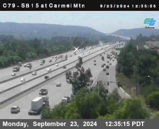 NB 15 at Carmel Mountain Rd.