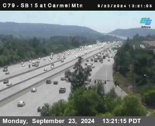 NB 15 at Carmel Mountain Rd.