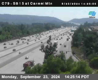 NB 15 at Carmel Mountain Rd.