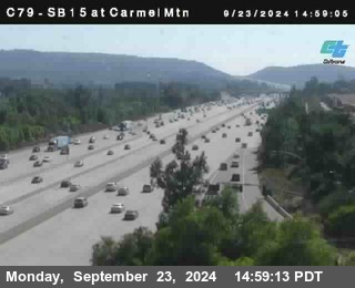 NB 15 at Carmel Mountain Rd.