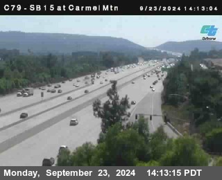 NB 15 at Carmel Mountain Rd.