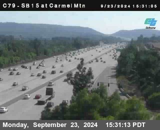 NB 15 at Carmel Mountain Rd.