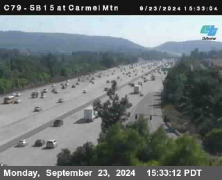 NB 15 at Carmel Mountain Rd.