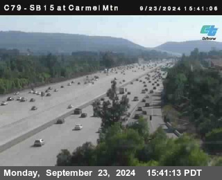 NB 15 at Carmel Mountain Rd.