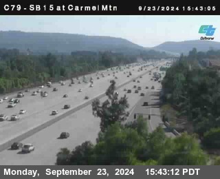 NB 15 at Carmel Mountain Rd.