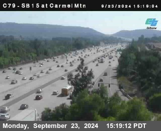 NB 15 at Carmel Mountain Rd.