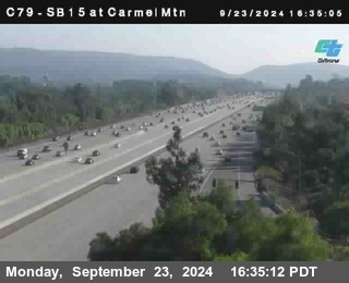 NB 15 at Carmel Mountain Rd.