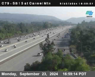 NB 15 at Carmel Mountain Rd.