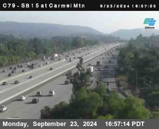 NB 15 at Carmel Mountain Rd.