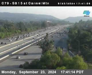 NB 15 at Carmel Mountain Rd.