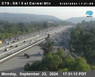 NB 15 at Carmel Mountain Rd.