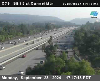 NB 15 at Carmel Mountain Rd.