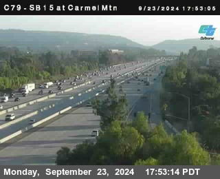 NB 15 at Carmel Mountain Rd.