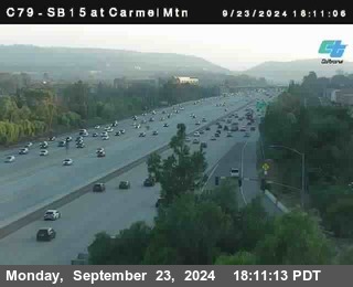 NB 15 at Carmel Mountain Rd.