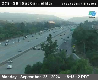 NB 15 at Carmel Mountain Rd.