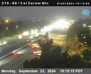 NB 15 at Carmel Mountain Rd.