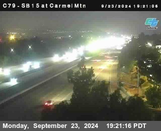 NB 15 at Carmel Mountain Rd.