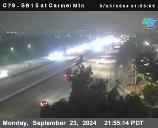 NB 15 at Carmel Mountain Rd.