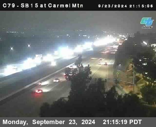 NB 15 at Carmel Mountain Rd.