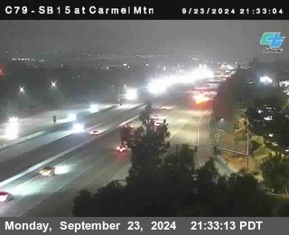 NB 15 at Carmel Mountain Rd.