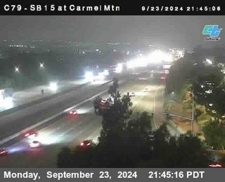 NB 15 at Carmel Mountain Rd.