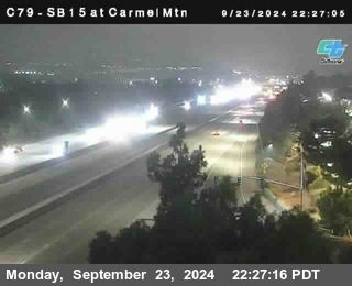 NB 15 at Carmel Mountain Rd.