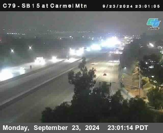 NB 15 at Carmel Mountain Rd.