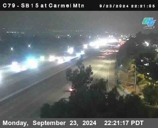 NB 15 at Carmel Mountain Rd.