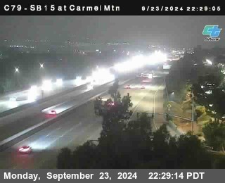 NB 15 at Carmel Mountain Rd.