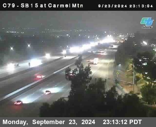 NB 15 at Carmel Mountain Rd.